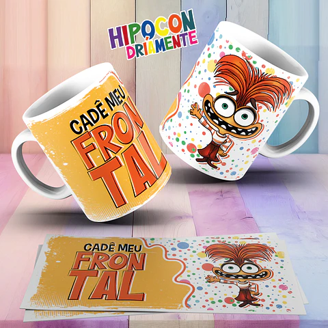 10 Artes para Caneca Hipocondriamente Divertidamente Arquivo em Jpg 