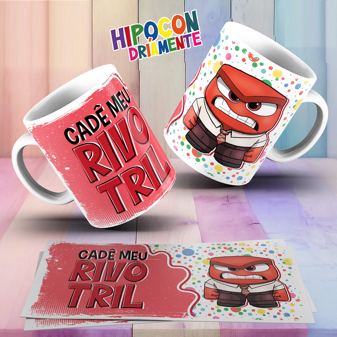 10 Artes para Caneca Hipocondriamente Divertidamente Arquivo em Jpg  7