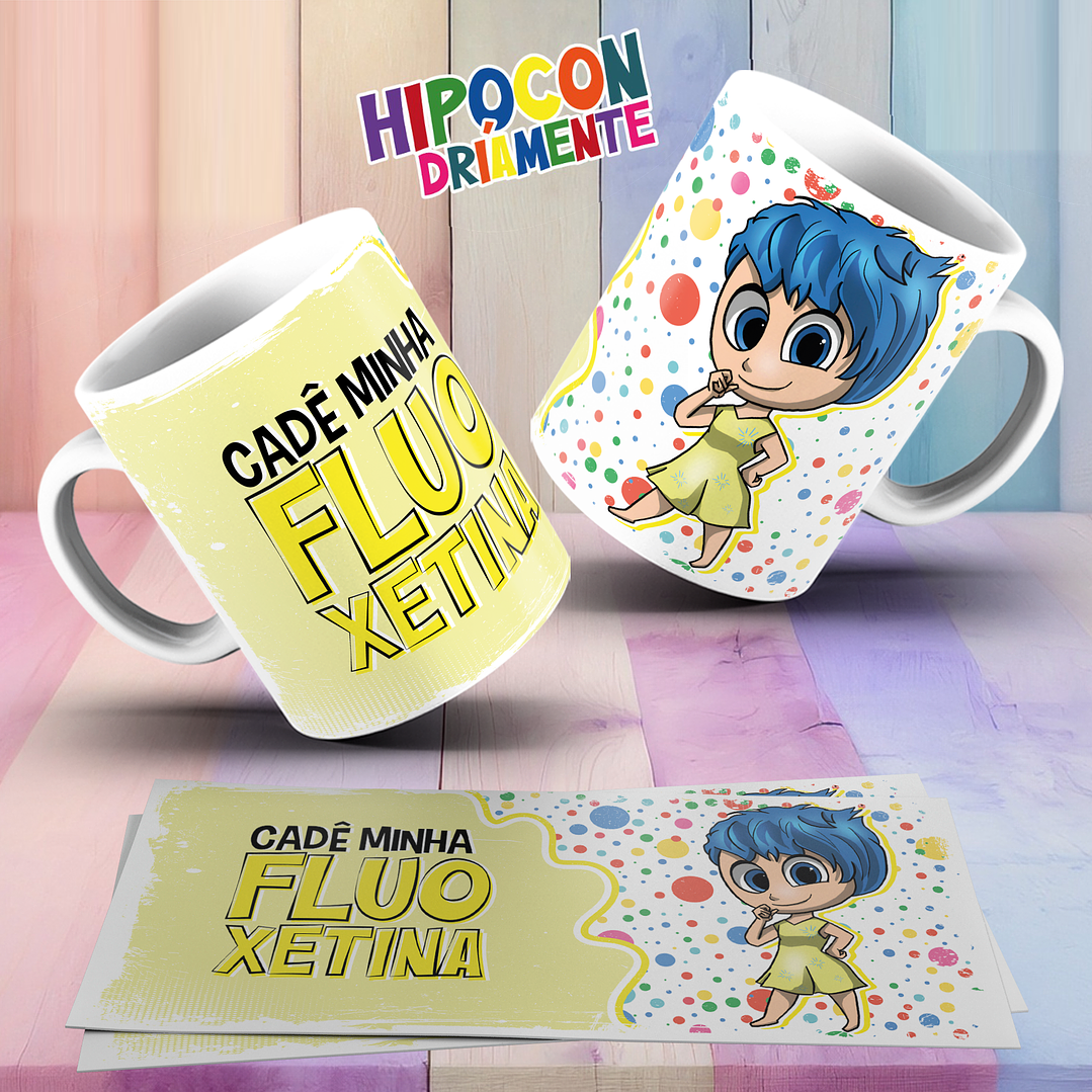 10 Artes para Caneca Hipocondriamente Divertidamente Arquivo em Jpg  8
