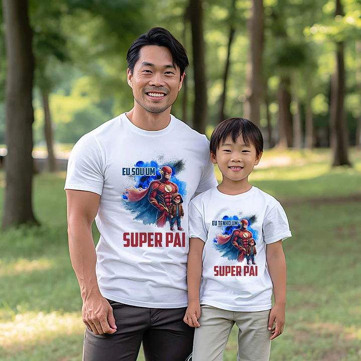 13 Artes para Camisa Dia dos Pais Super Heróis Arquivo Editável 11
