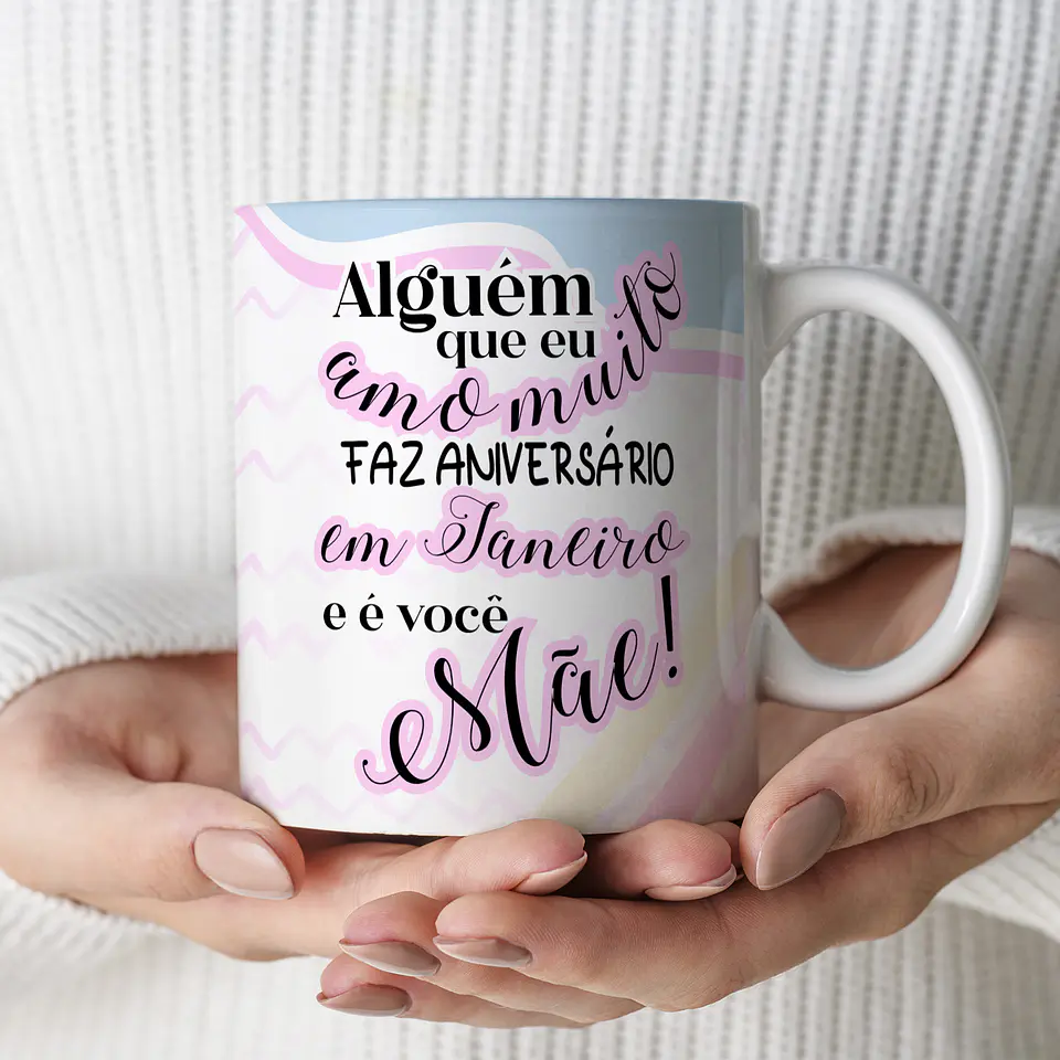 15 Artes para Caneca Aniversário Família Arquivo Editável  2