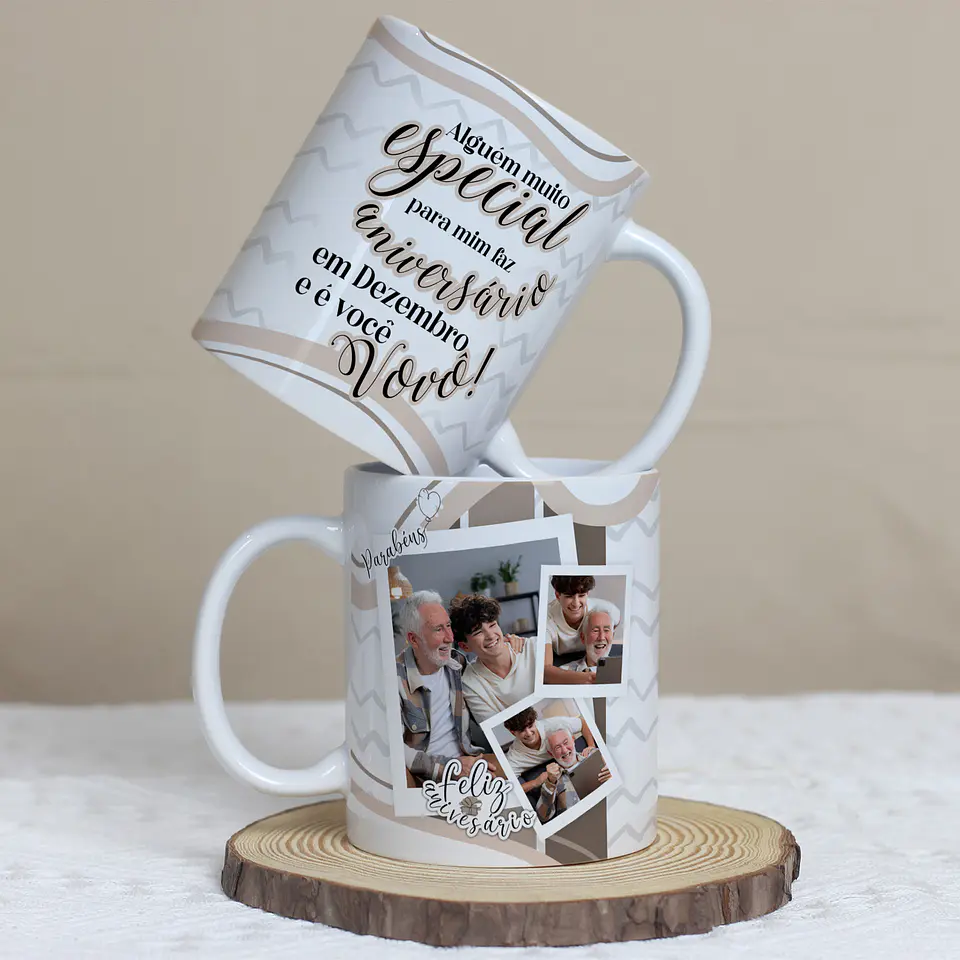 15 Artes para Caneca Aniversário Família Arquivo Editável  7