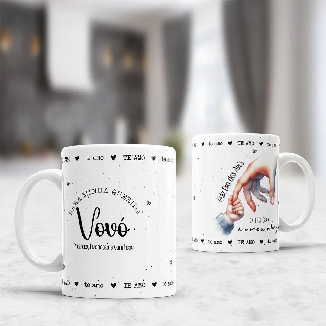 21 Artes para Caneca Dia dos Avós Arquivo Editável 6