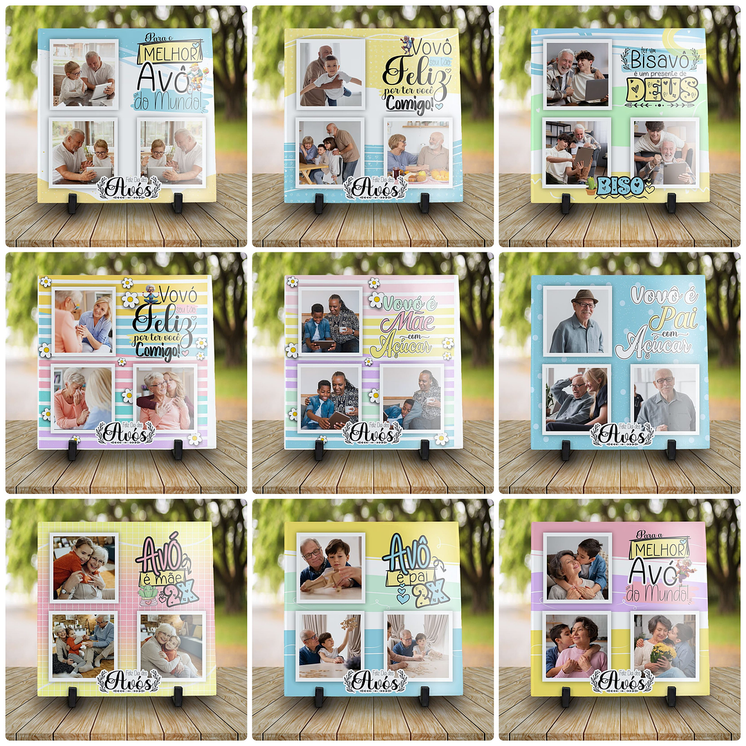 40 Artes para Caneca e Azulejo Dia dos Avós Arquivo Editável 6