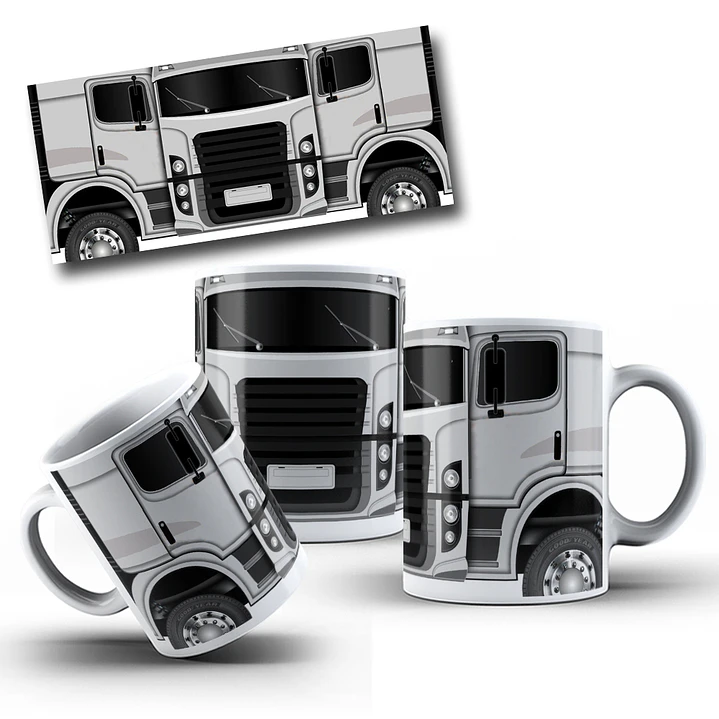 13 Artes para Caneca Caminhão Arquivo em Jpg 1