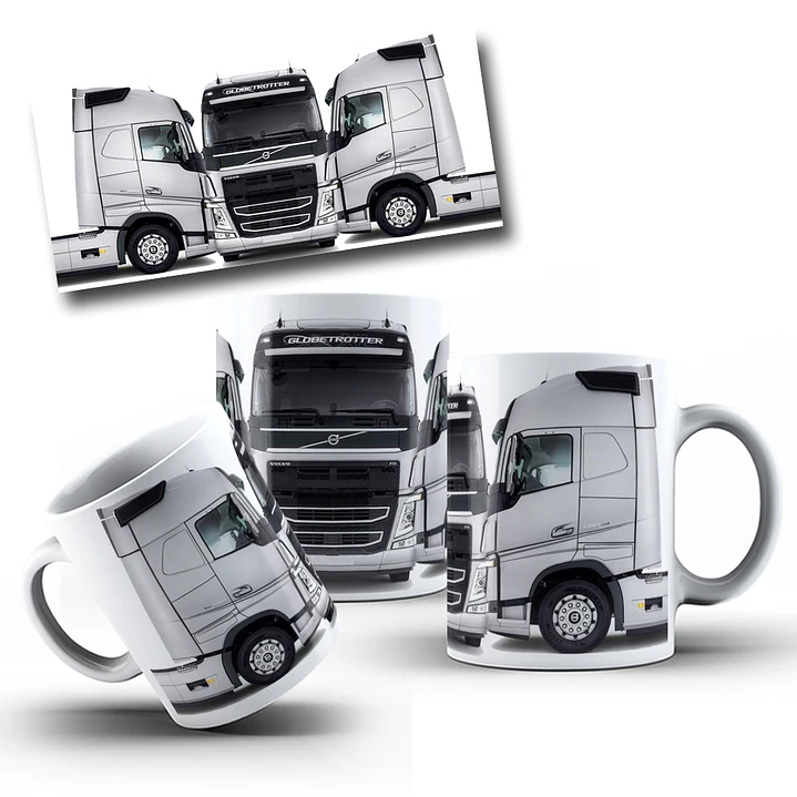 13 Artes para Caneca Caminhão Arquivo em Jpg 8