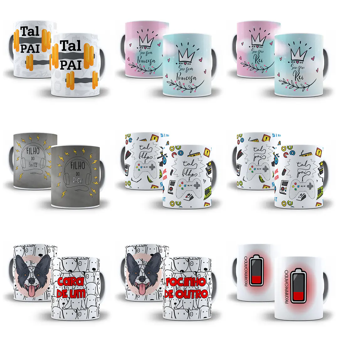 35 Artes Caneca Tal Pai tal Filho Arquivo em Jpg 2