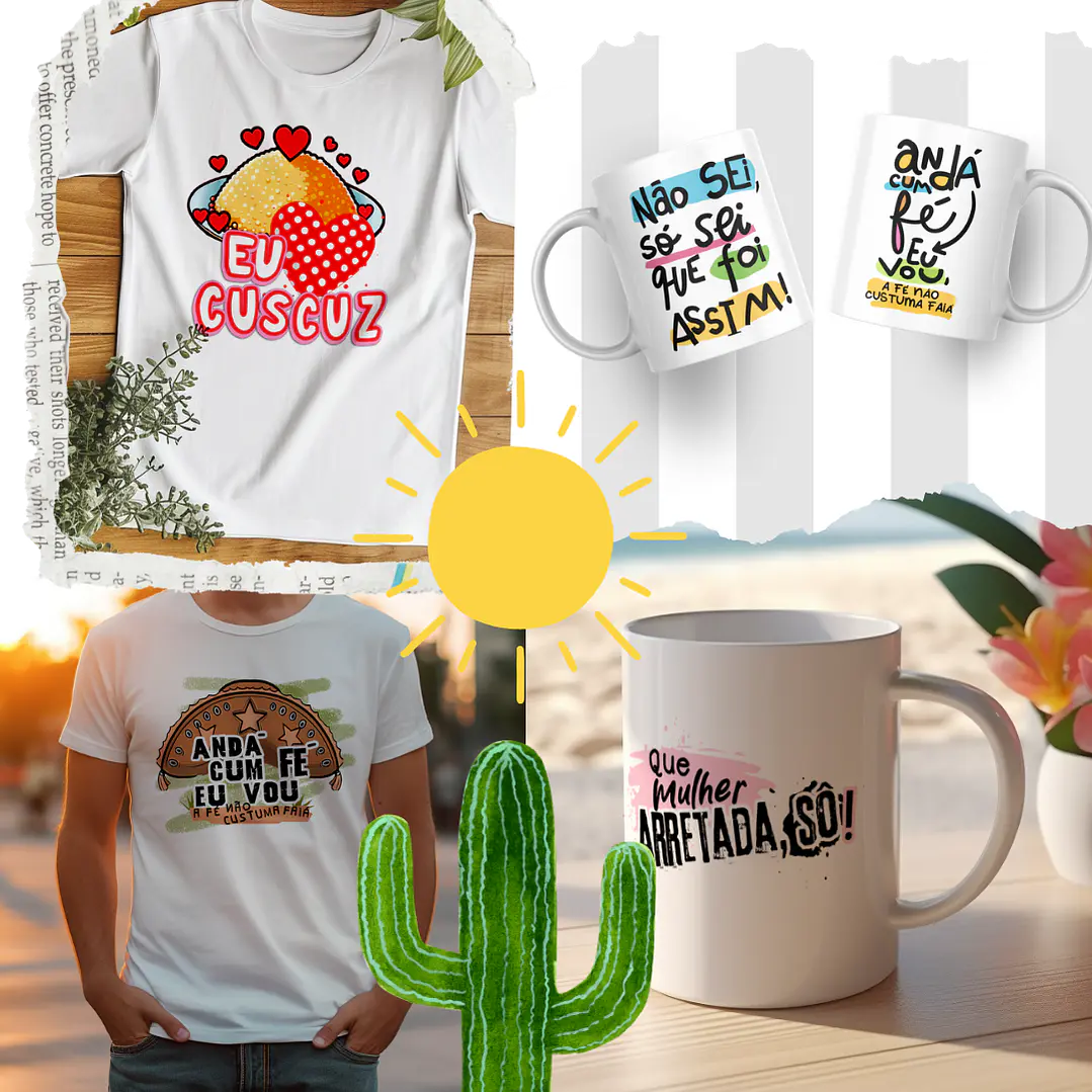 Kit Digital Frases Nordestina em Png 5