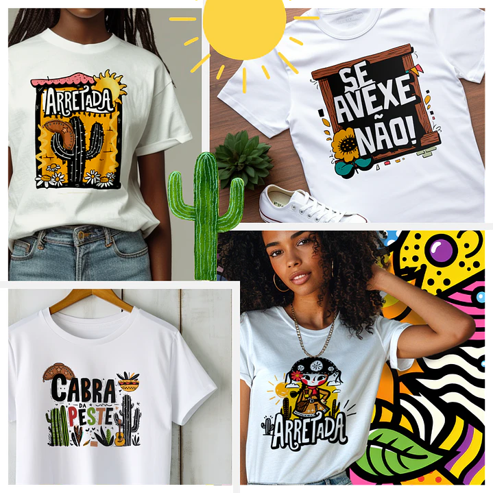 Kit Digital Frases Nordestina em Png 6