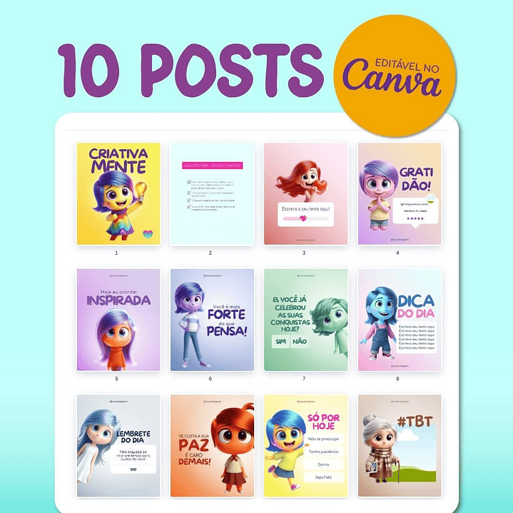 Kit digital Criativamente Divertidamente 2 em Canva 5