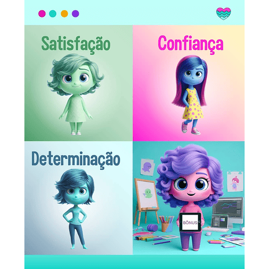 Kit digital Criativamente Divertidamente 2 em Canva