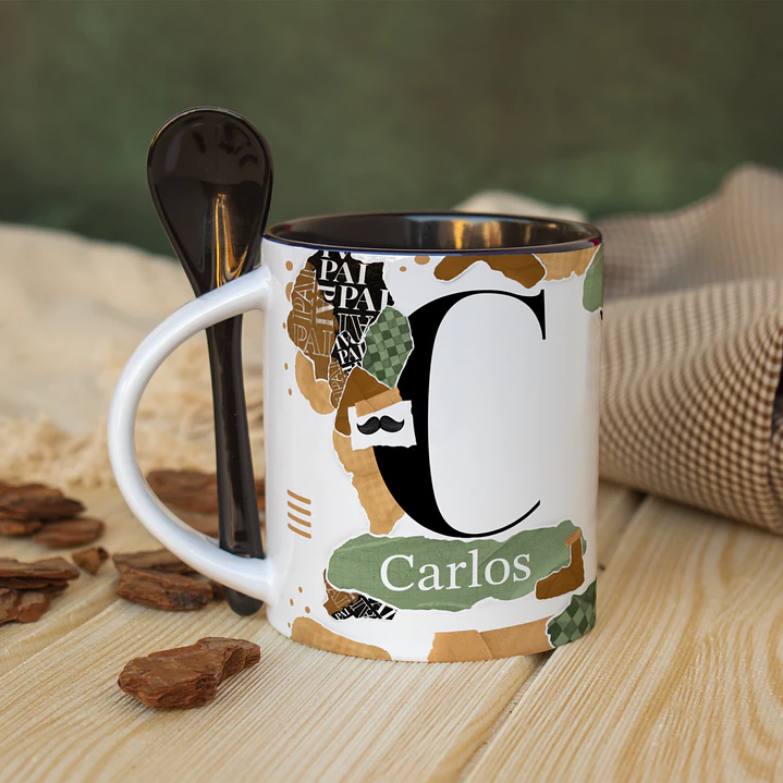 34 Artes para Caneca Dia dos Pais Alfabeto em Jpg 12
