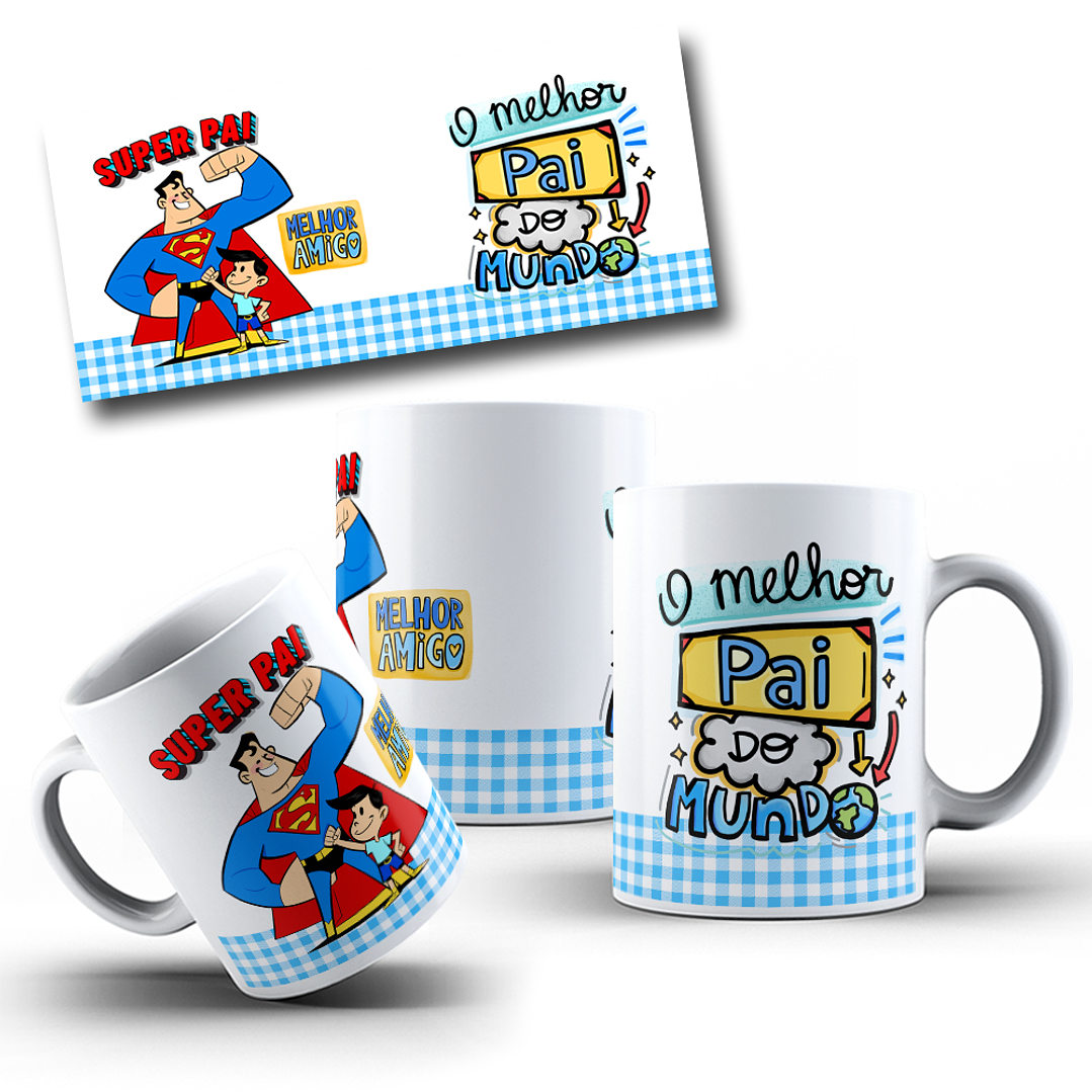 10 Artes Caneca Dia dos Pais 2024 Arquivos Png 4