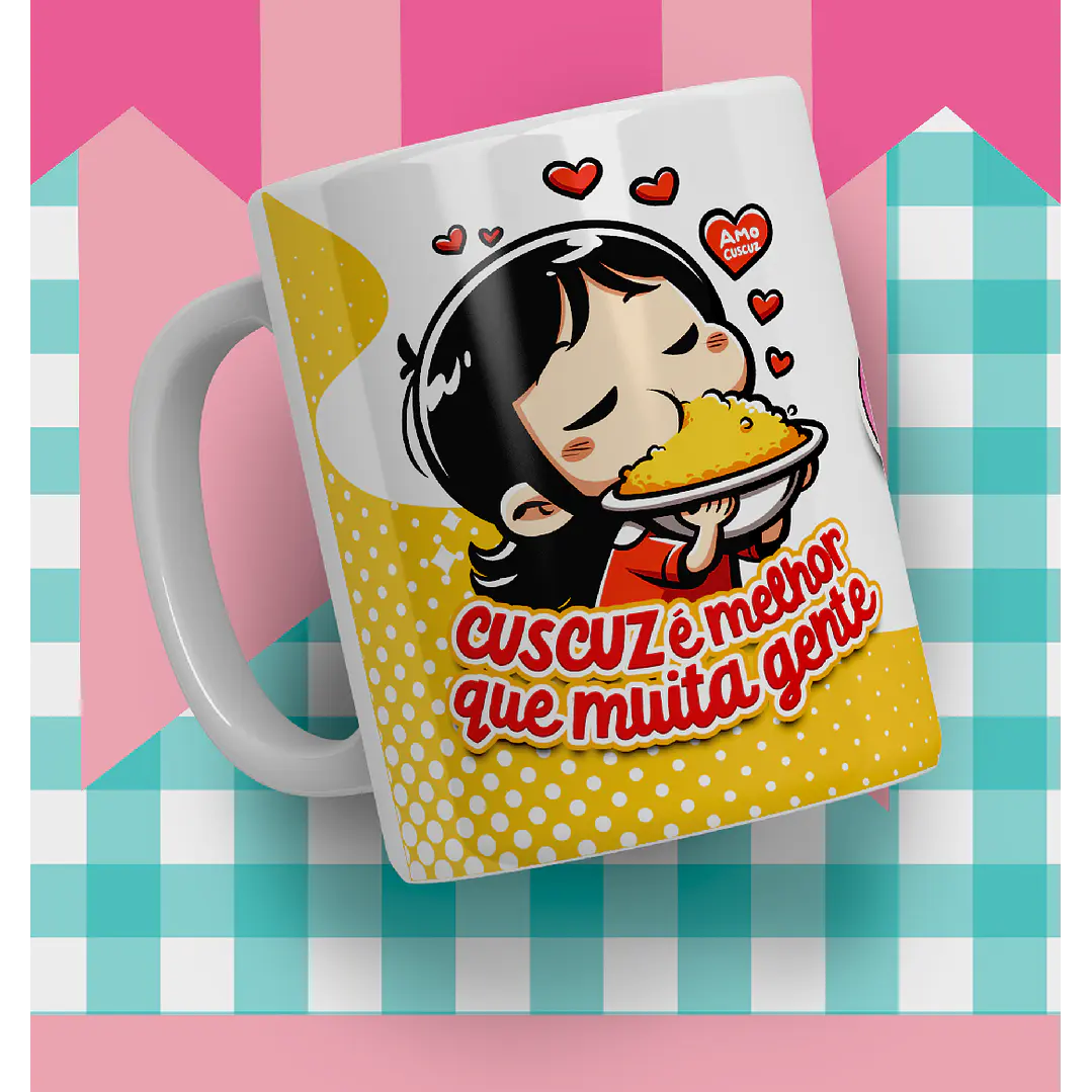 Arte Caneca Arraiá com Nordeste Sublimação Baixar Grátis  1