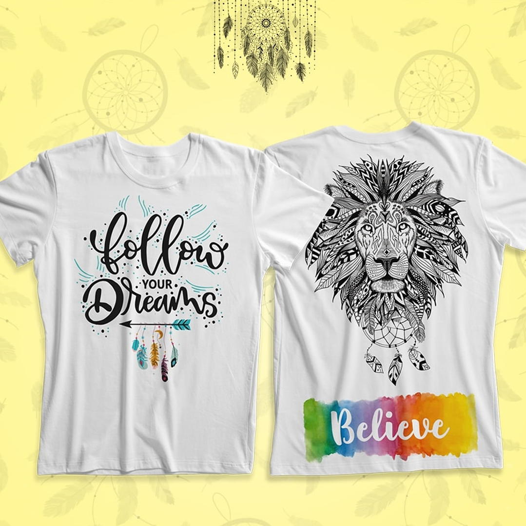 6 Artes para Camisa Filtro dos Sonhos Arquivo em Jpg 1