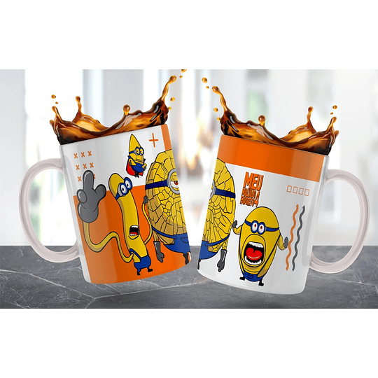 6 Artes para Caneca Meu Malvado Favorito Arquivo em Jpg 