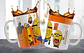 6 Artes para Caneca Meu Malvado Favorito Arquivo em Jpg  - Thumbnail 3