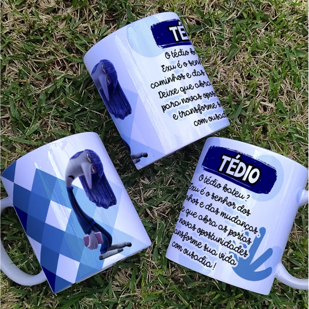 9 Artes para Caneca Divertidamente Orixás Arquivo em Png 4