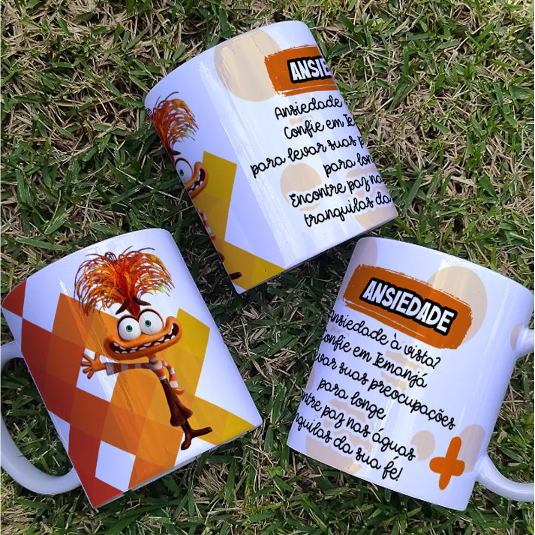 9 Artes para Caneca Divertidamente Orixás Arquivo em Png 1