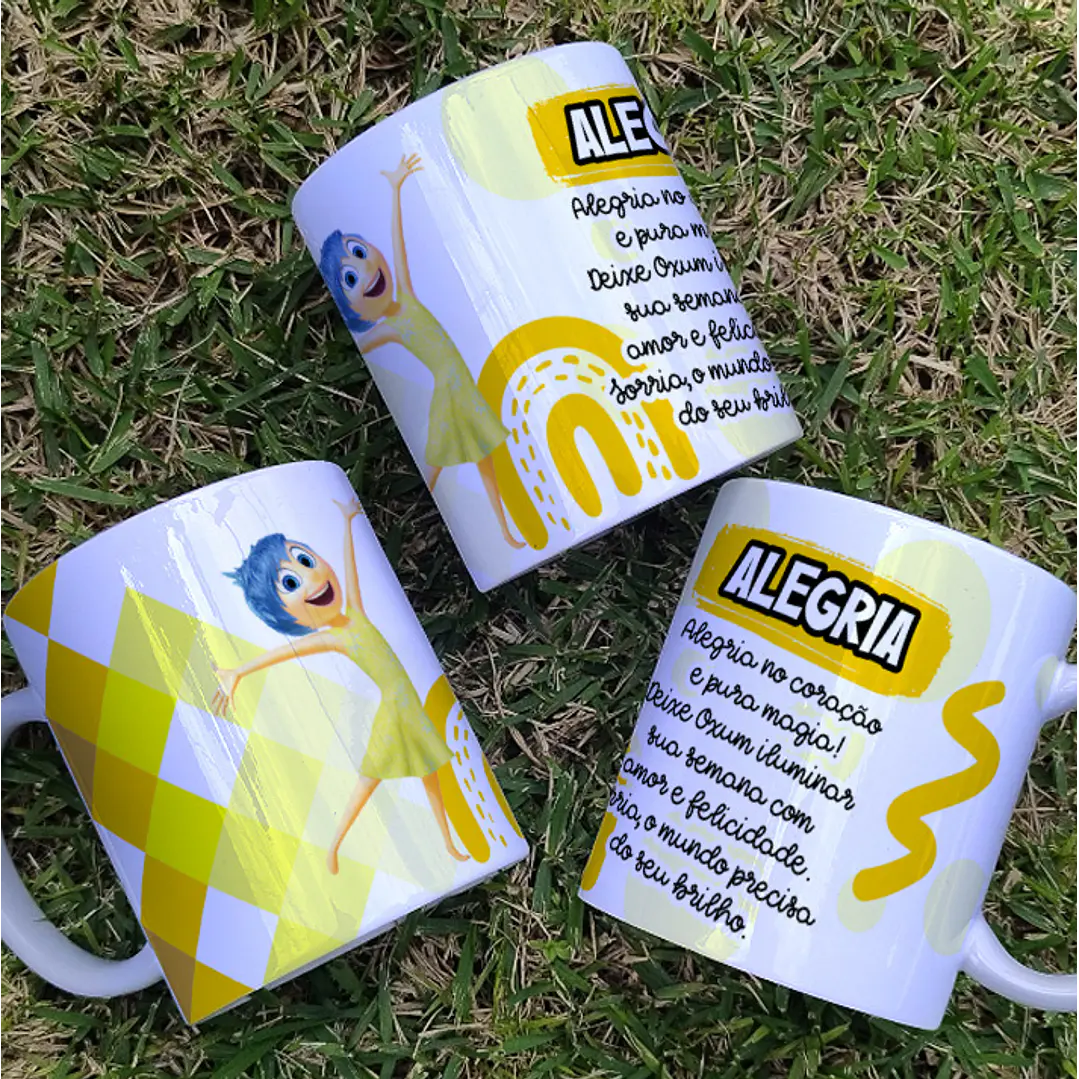 9 Artes para Caneca Divertidamente Orixás Arquivo em Png 6