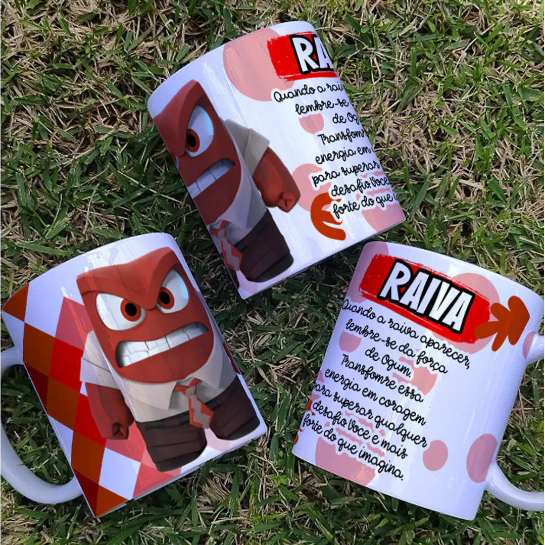 9 Artes para Caneca Divertidamente Orixás Arquivo em Png 8