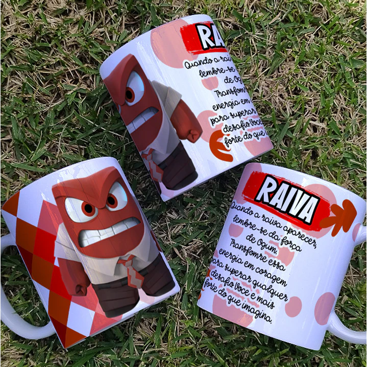 9 Artes para Caneca Divertidamente Orixás Arquivo em Png 8