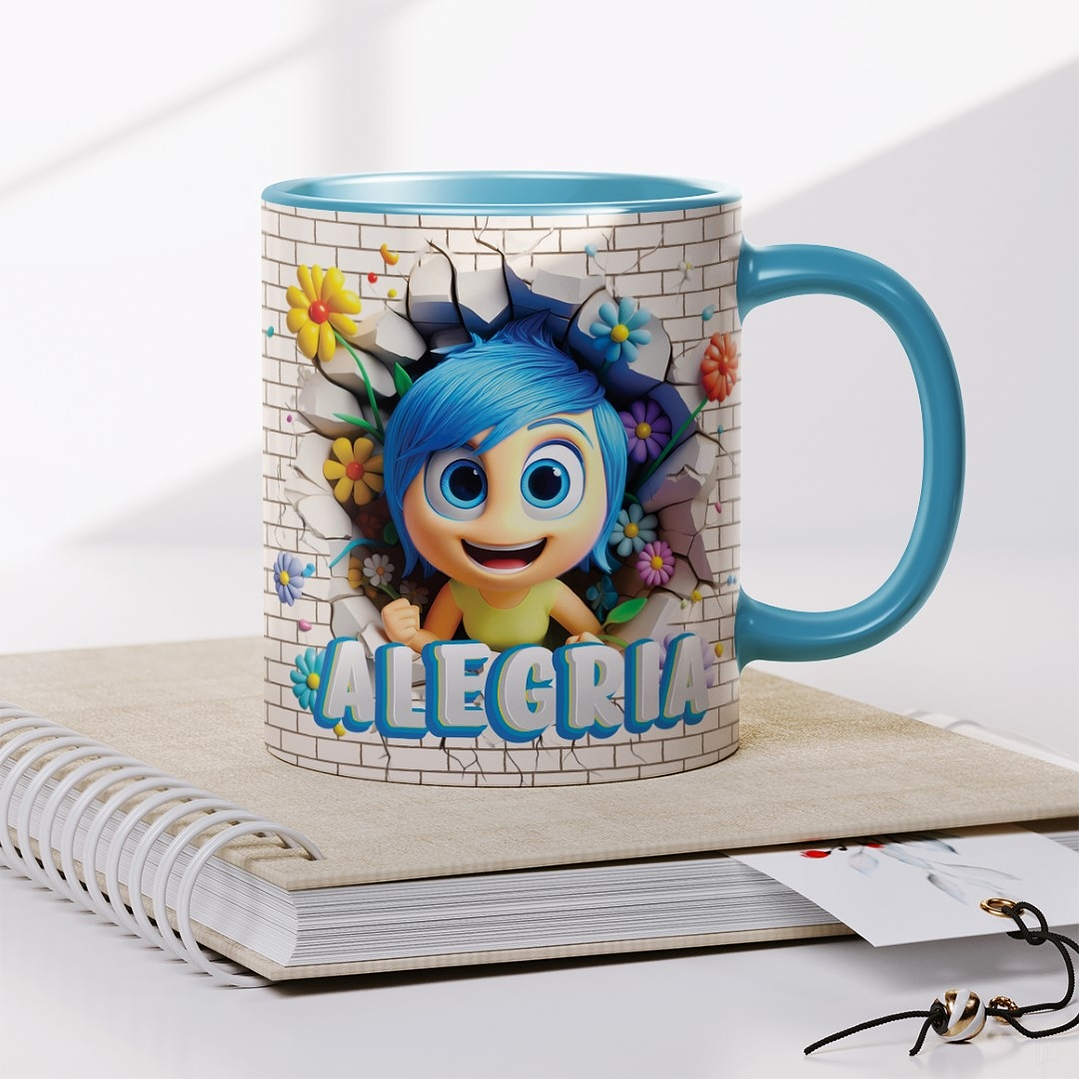 10 Artes para Caneca Divertidamente 3d Arquivo em Png 2