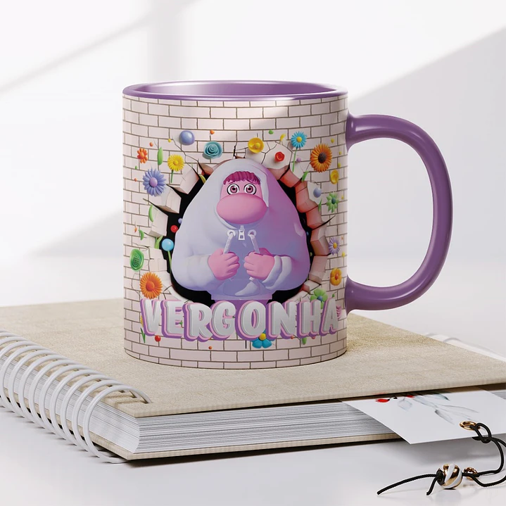 10 Artes para Caneca Divertidamente 3d Arquivo em Png 5