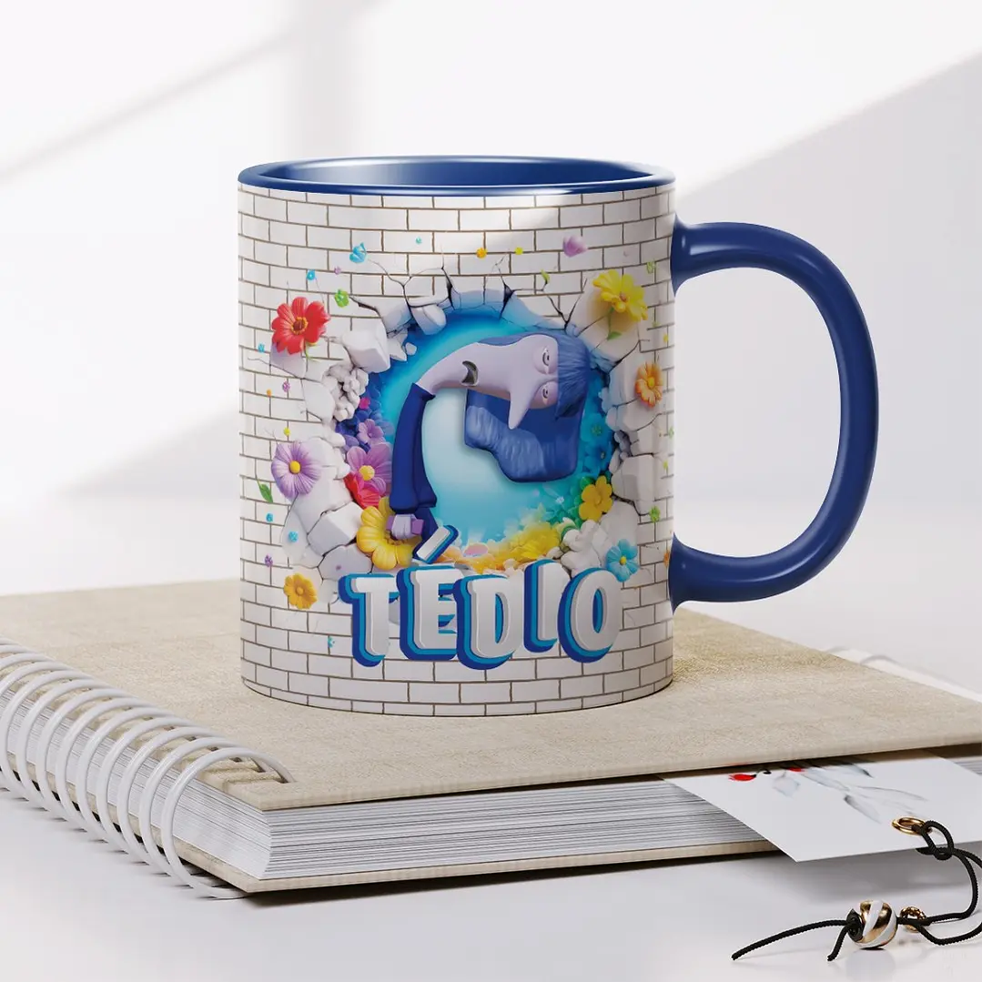 10 Artes para Caneca Divertidamente 3d Arquivo em Png 6