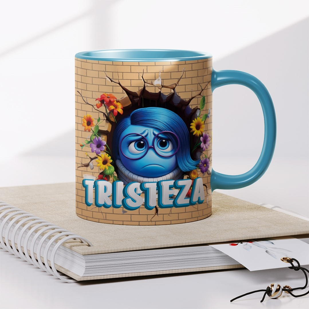 10 Artes para Caneca Divertidamente 3d Arquivo em Png 11