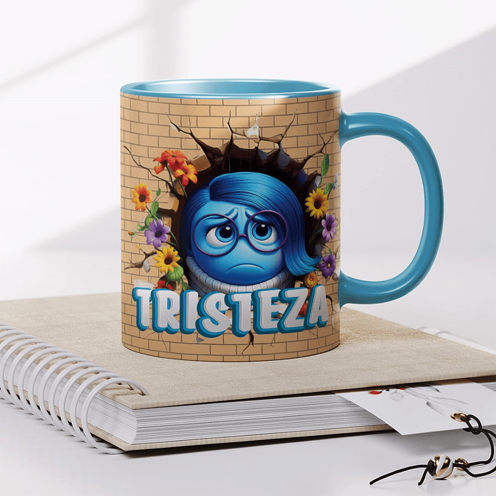 10 Artes para Caneca Divertidamente 3d Arquivo em Png 11