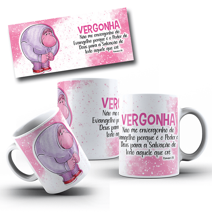 10 Artes para Caneca Divertidamente Biblicamente Arquivo em Png  6