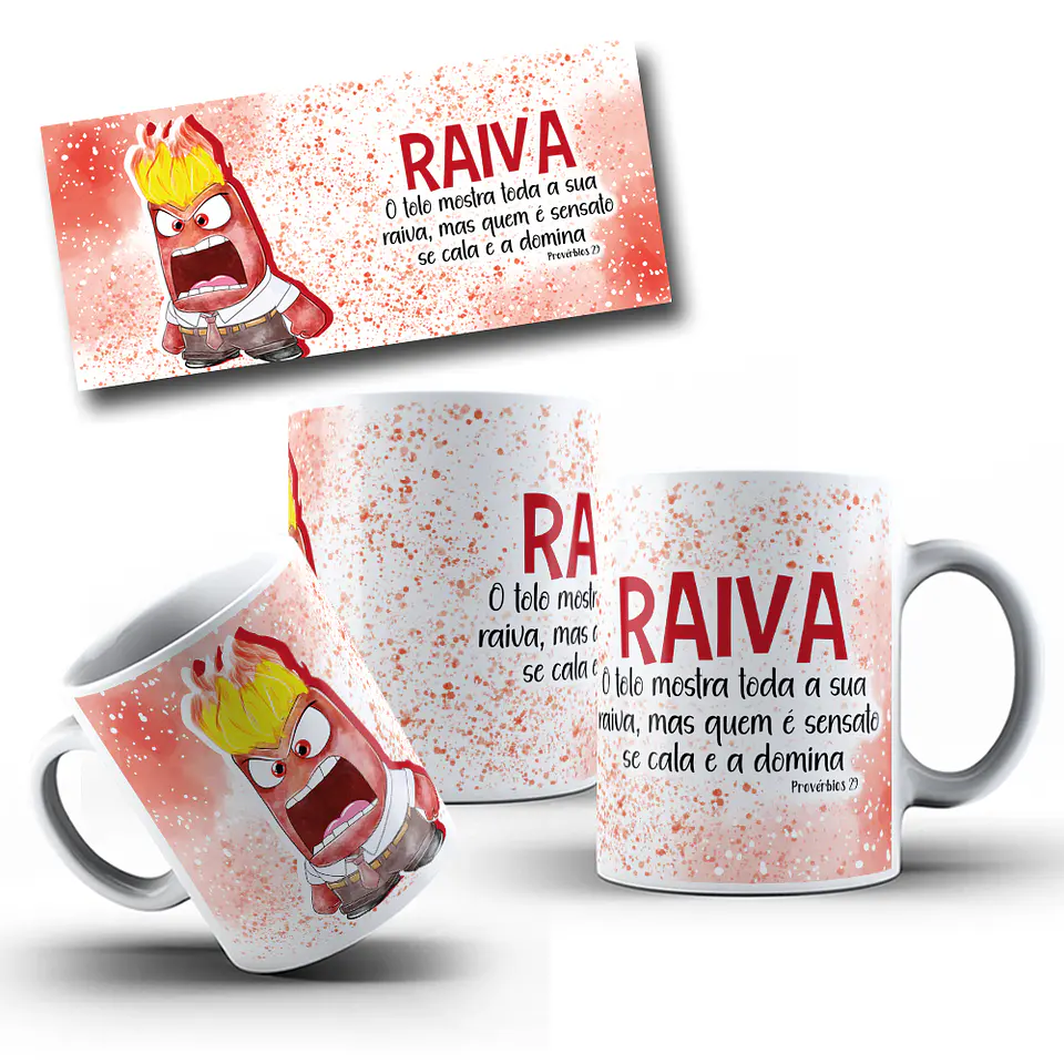 10 Artes para Caneca Divertidamente Biblicamente Arquivo em Png  9