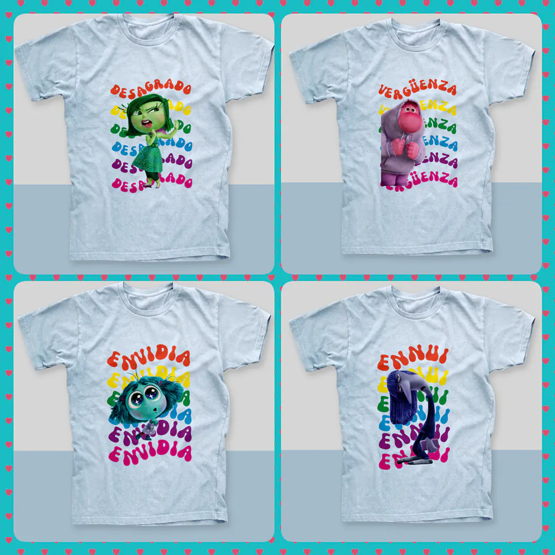 11 Artes para Camisa Divertidamente Arquivo em Png  1