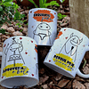 51 Artes para Caneca Flork Aniversário Arquivo Editável