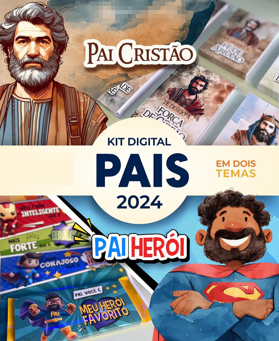 Arquivo de Corte Dia dos Pais Cristão e Heroi Arquivo em Pdf 1
