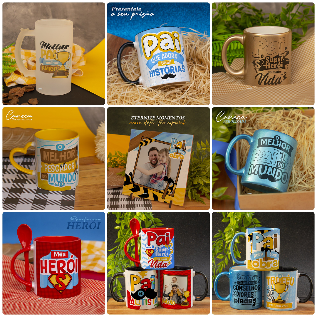 49 Artes para Caneca Dia dos Pais Arquivo em Jpg  1