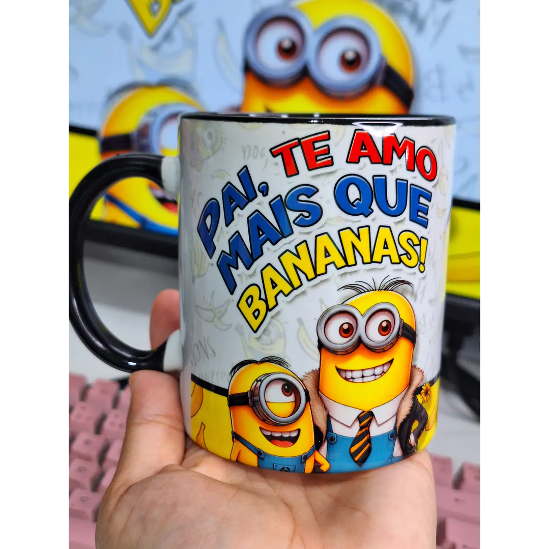12 Artes para Caneca Minions Divertido Dia dos Pais Arquivo em Jpg  2