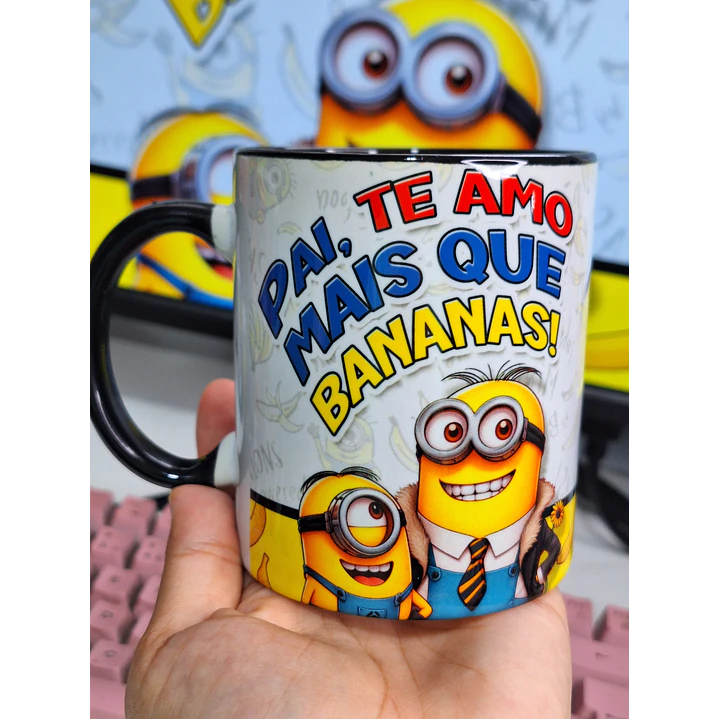 12 Artes para Caneca Minions Divertido Dia dos Pais Arquivo em Jpg  2