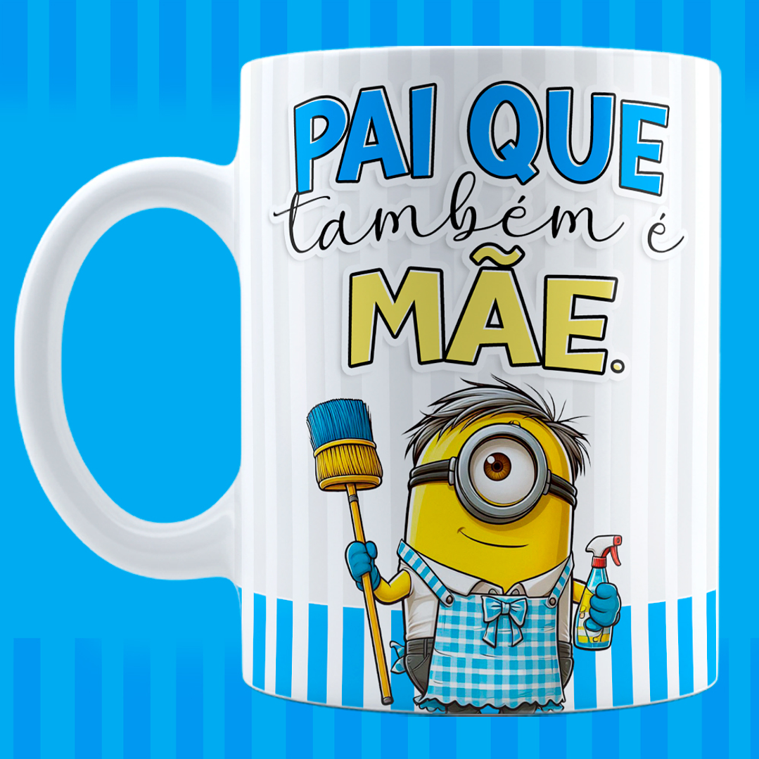 20 Artes para Caneca Minions Dia dos Pais Profissões Arquivo em Jpg  21