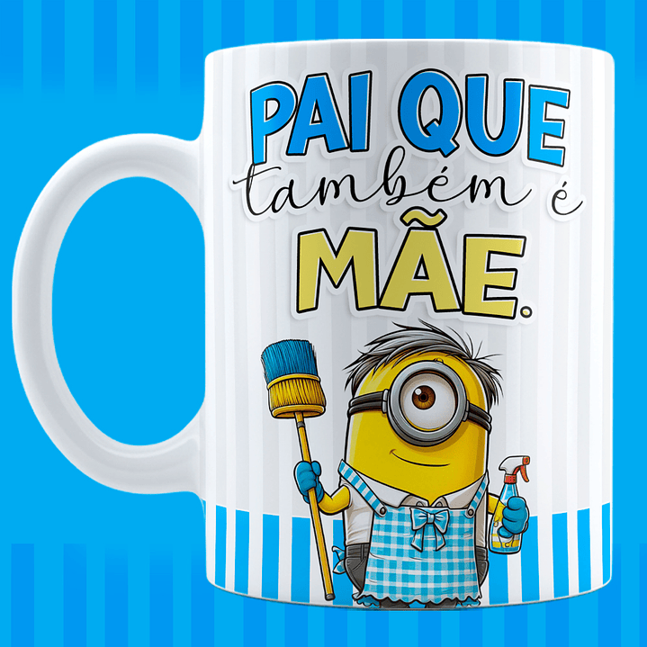 20 Artes para Caneca Minions Dia dos Pais Profissões Arquivo em Jpg  21