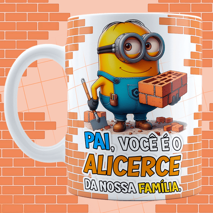 20 Artes para Caneca Minions Dia dos Pais Profissões Arquivo em Jpg  22