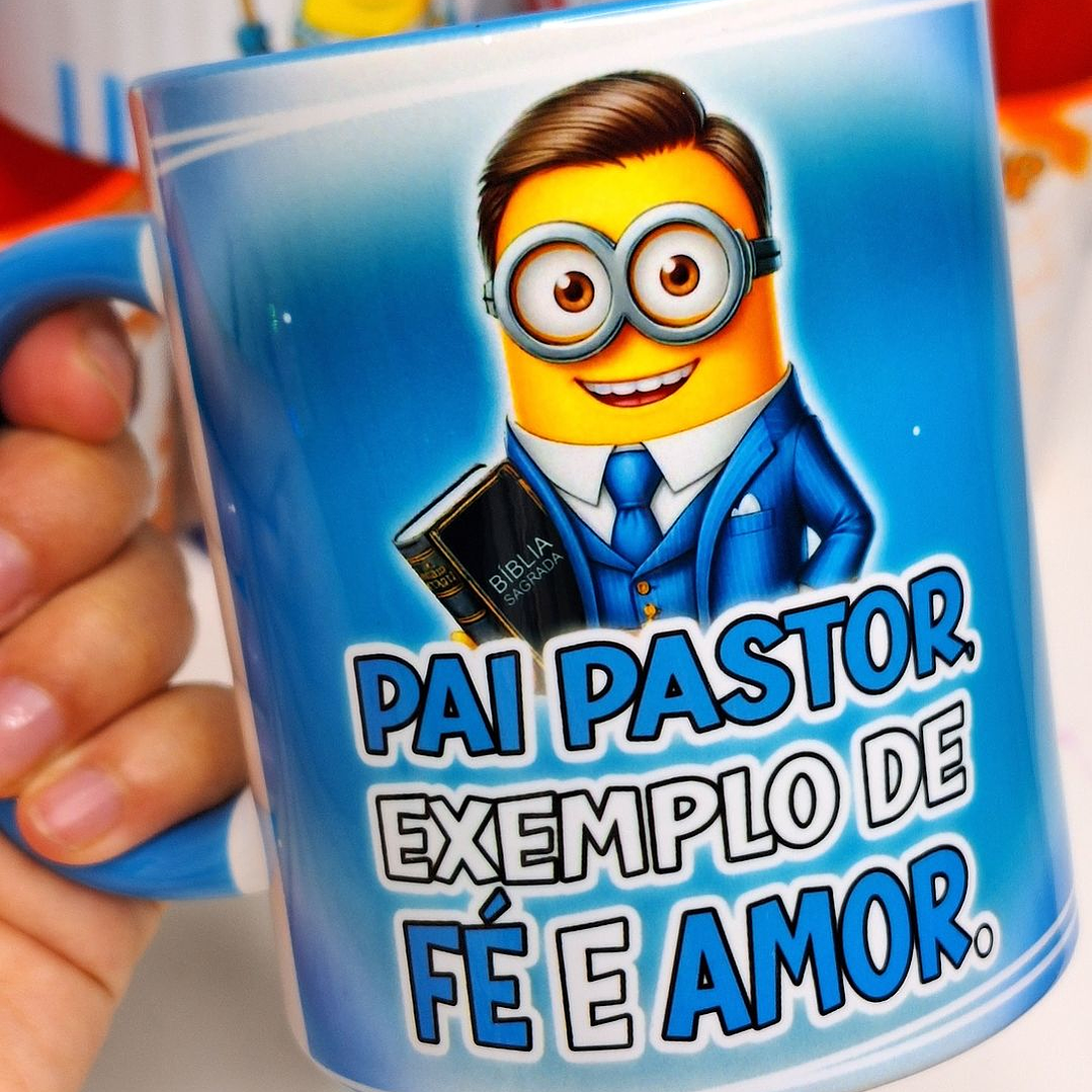 20 Artes para Caneca Minions Dia dos Pais Profissões Arquivo em Jpg  3