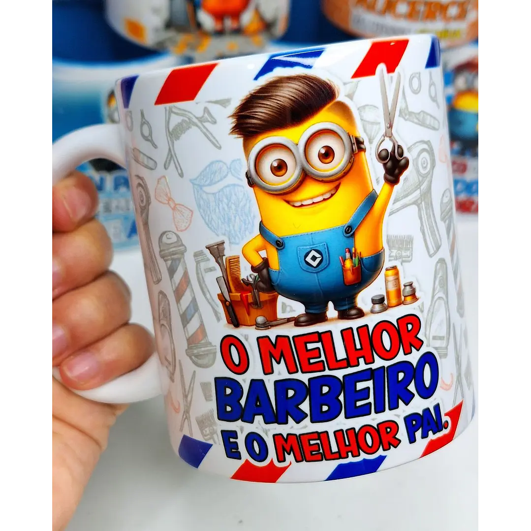 20 Artes para Caneca Minions Dia dos Pais Profissões Arquivo em Jpg  4
