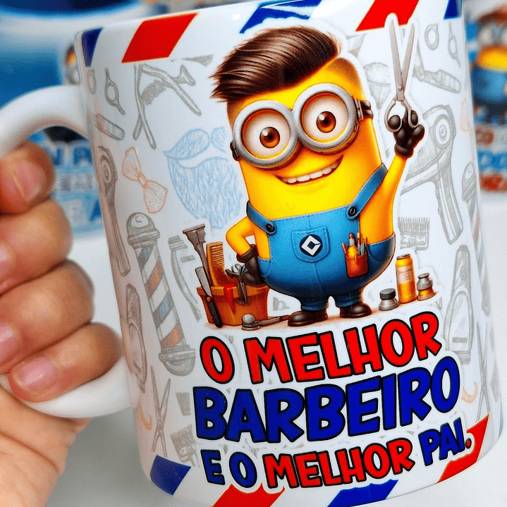 20 Artes para Caneca Minions Dia dos Pais Profissões Arquivo em Jpg  4