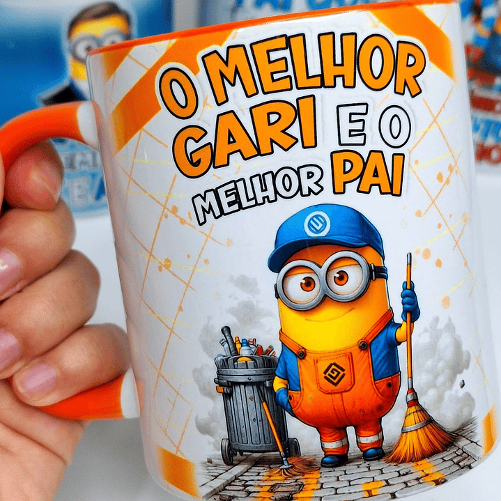 20 Artes para Caneca Minions Dia dos Pais Profissões Arquivo em Jpg  6