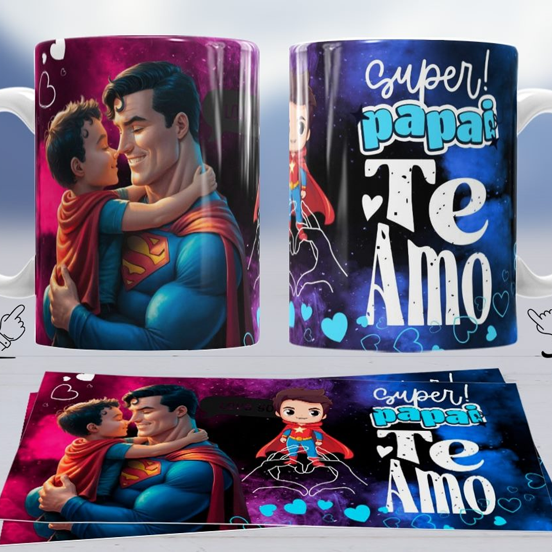 10 Artes para Caneca Dia dos Pais Arquivo em Jpg 8