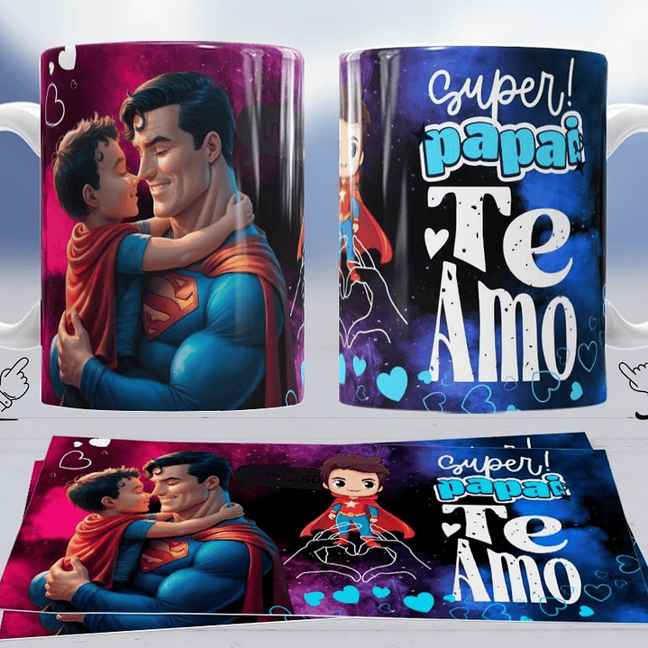 10 Artes para Caneca Dia dos Pais Arquivo em Jpg 8