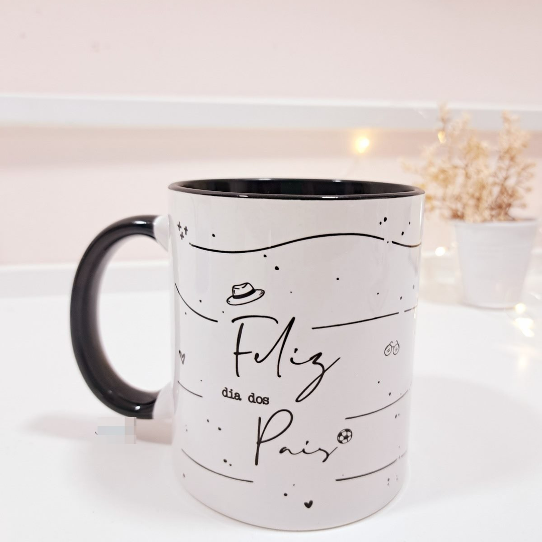 28 Artes para Caneca e Azulejo Dia dos Pais Minimalista Arquivo Editável 6