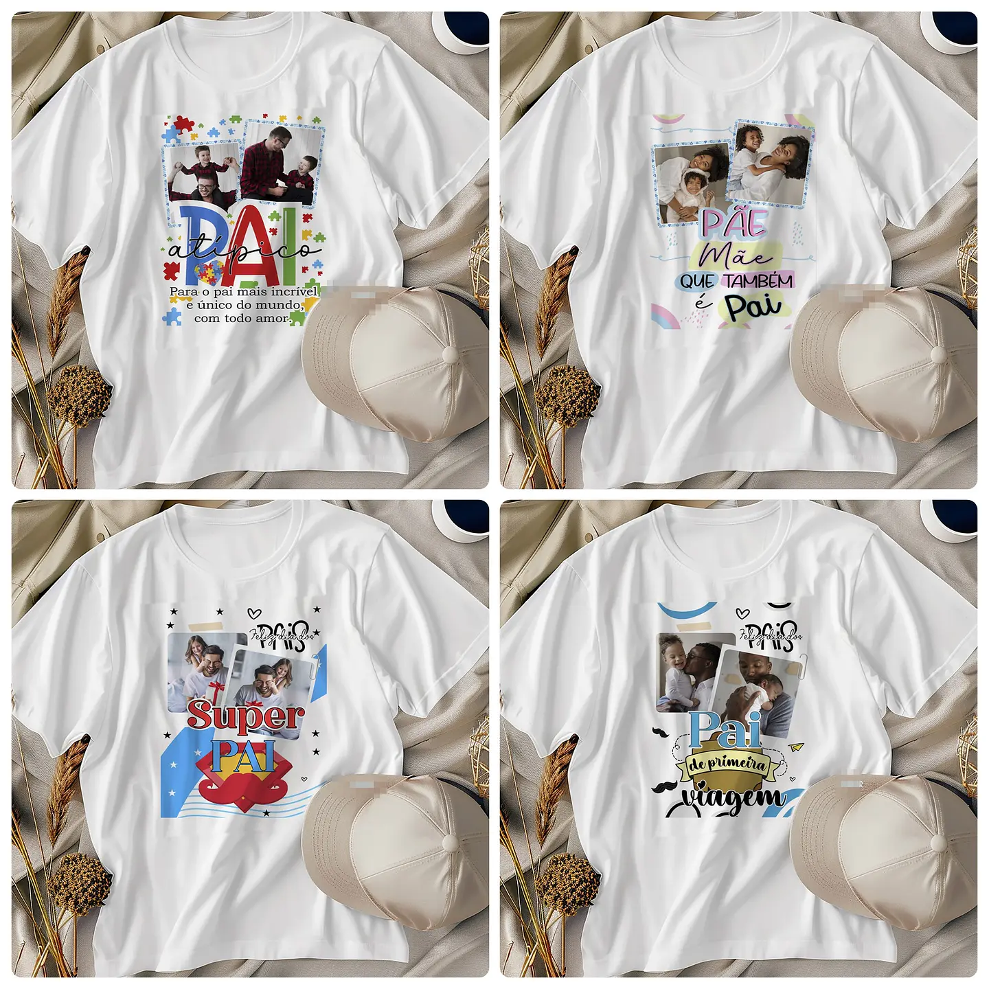 34 Artes para Caneca e Camisa Dia dos Pais Arquivo Png 1